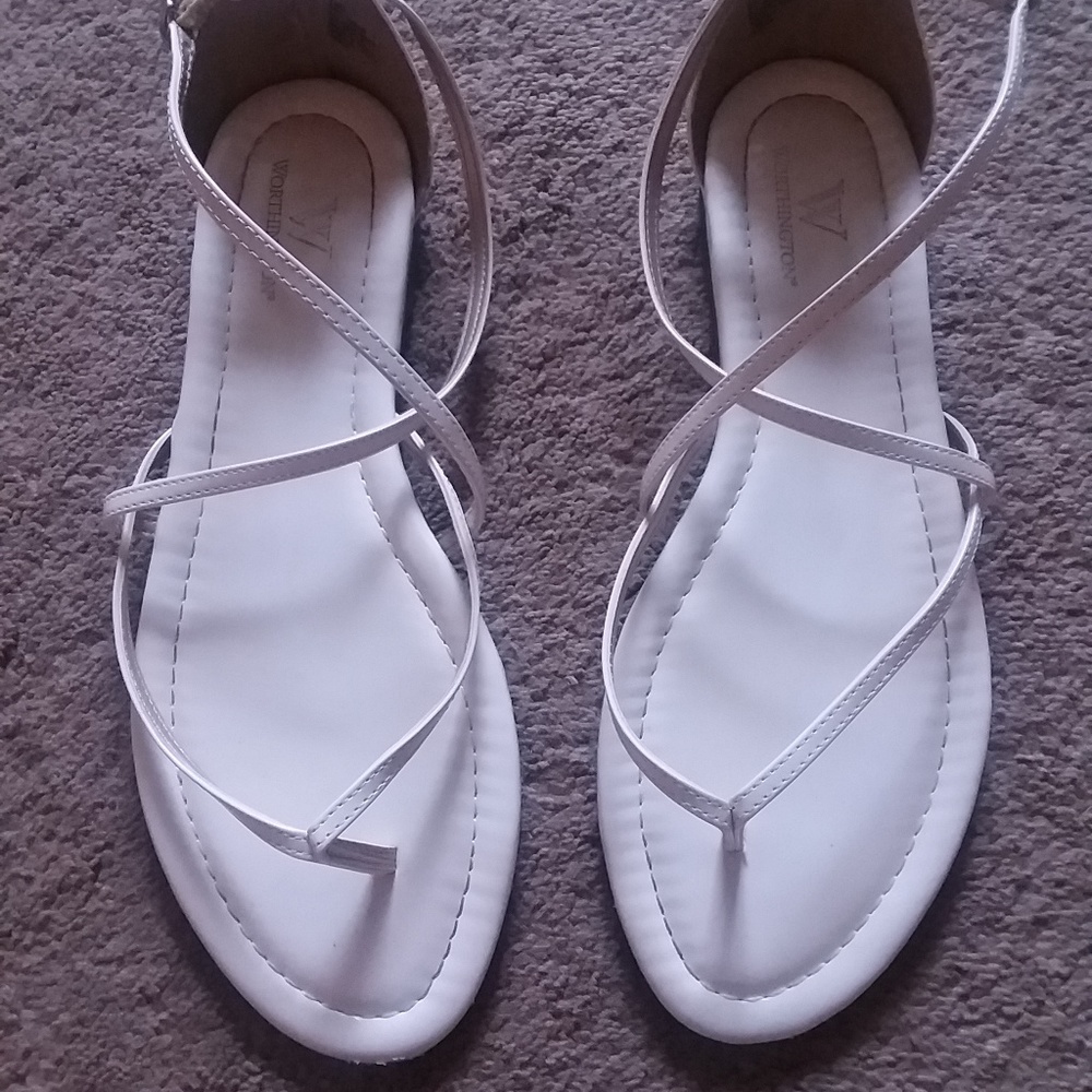 White Sandals